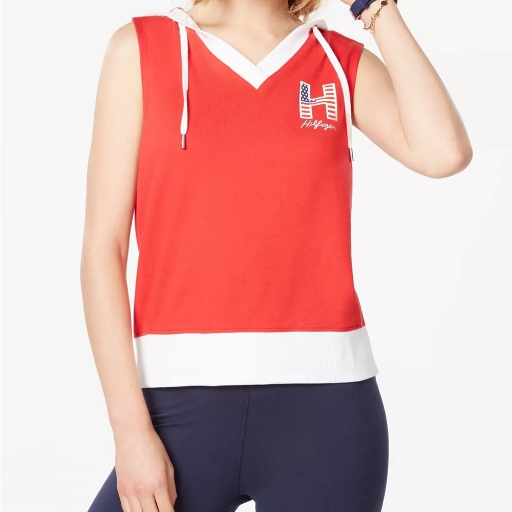 Tommy Hilfiger Sport Sleeveless Hoodie Top